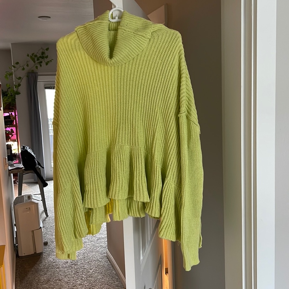 Free people oversized turtle neck